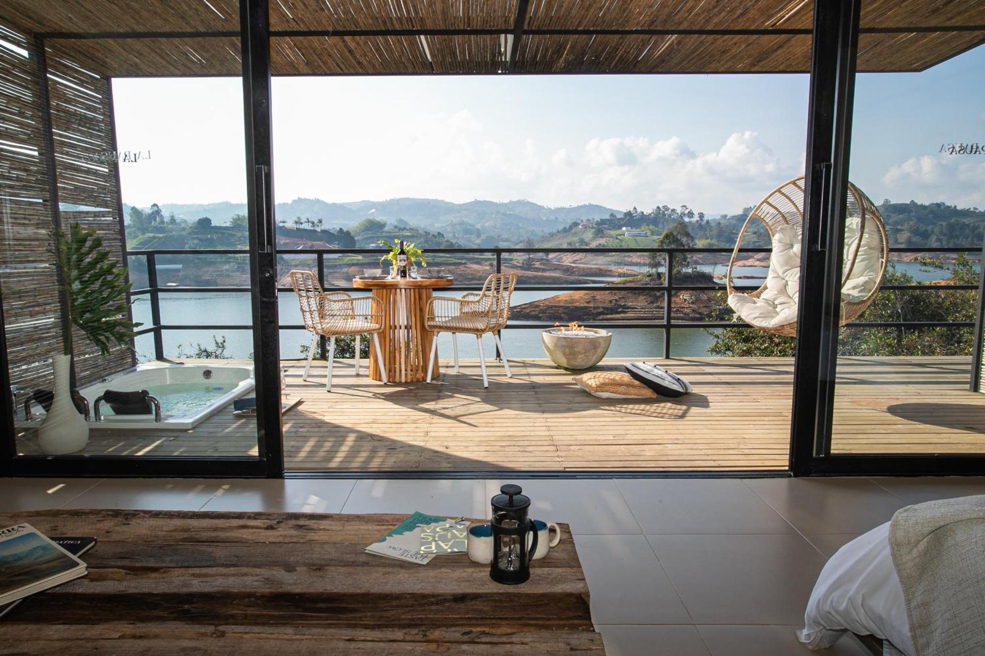 La Pausa Hotelbistro Guatapé Екстериор снимка